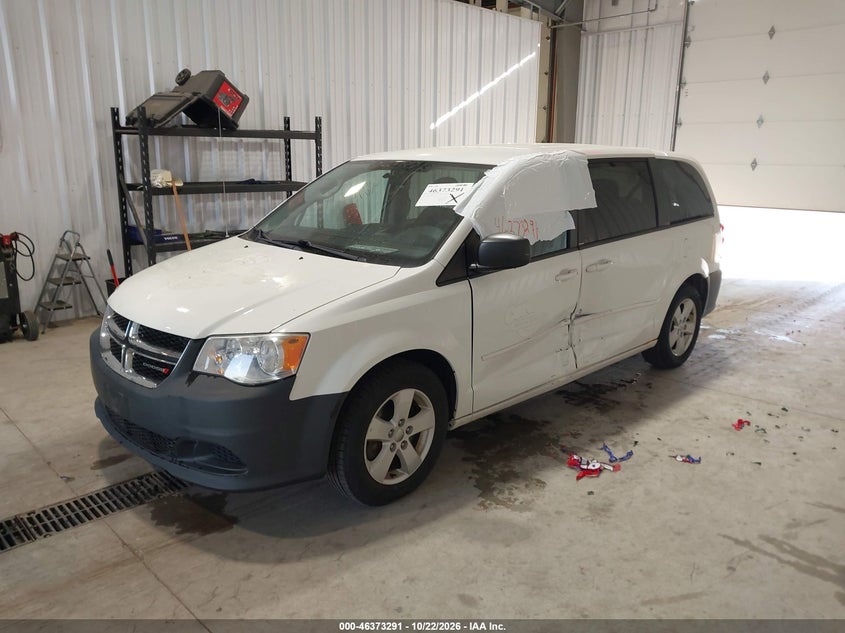 Vin: 2c4rdgbg1dr714150, lot: 46873624, dodge grand caravan se 20132