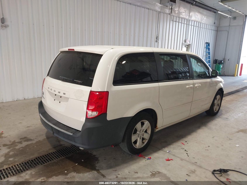 Vin: 2c4rdgbg1dr714150, lot: 46873624, dodge grand caravan se 20134