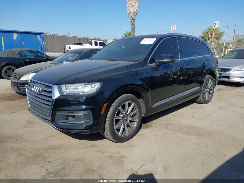 Vin: wa1laaf79jd011314, lot: 46873629, audi q7 3.0t premium 20182