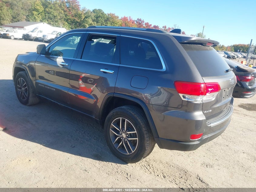 Vin: 1c4rjfbg2jc391153, lot: 46873634, jeep grand cherokee limited 4x4 20183