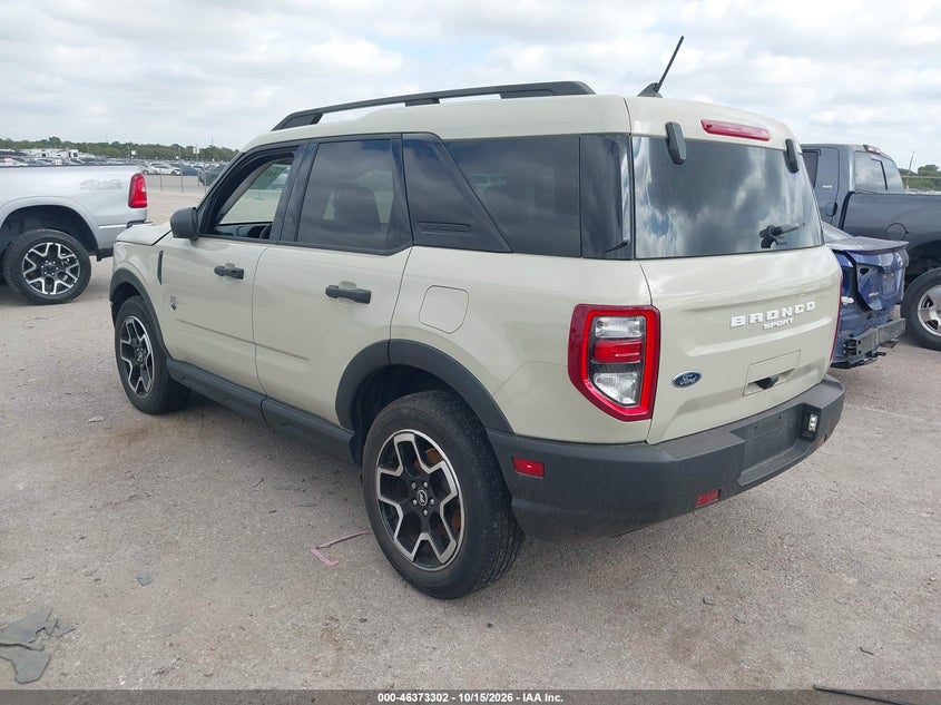 Vin: 3fmcr9b62rre80124, lot: 46873635, ford bronco sport big bend 20243