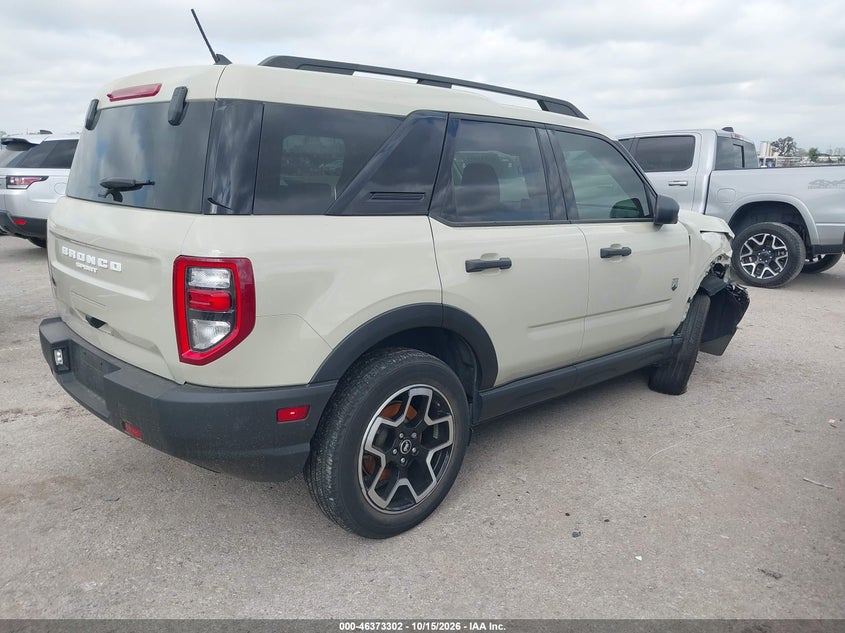 Vin: 3fmcr9b62rre80124, lot: 46873635, ford bronco sport big bend 20244