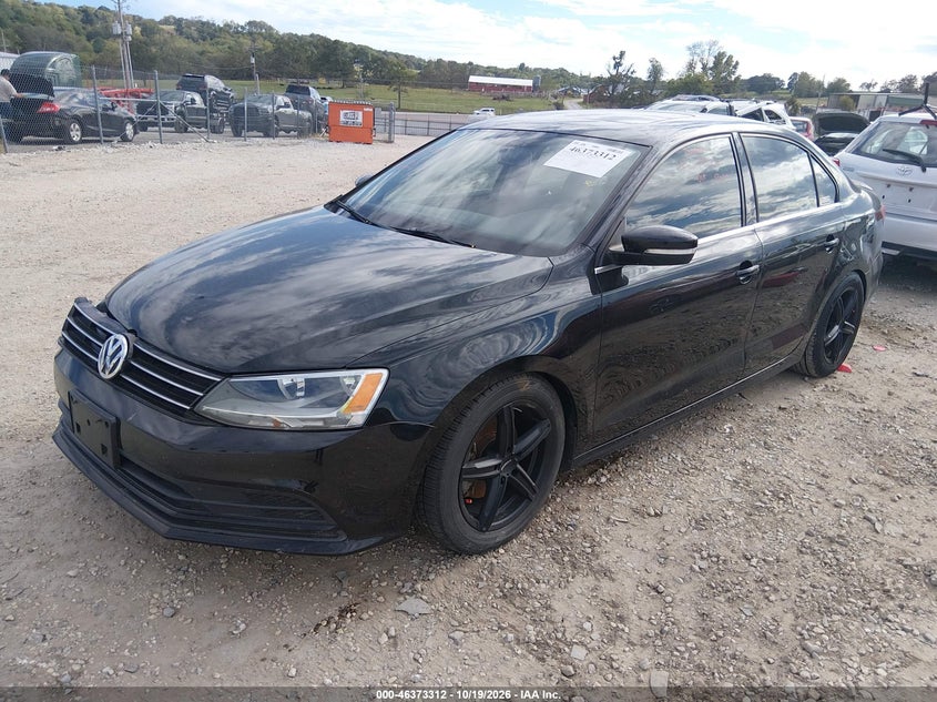 Vin: 3vwd07aj3fm269209, lot: 46873645, volkswagen jetta 1.8t se 20152