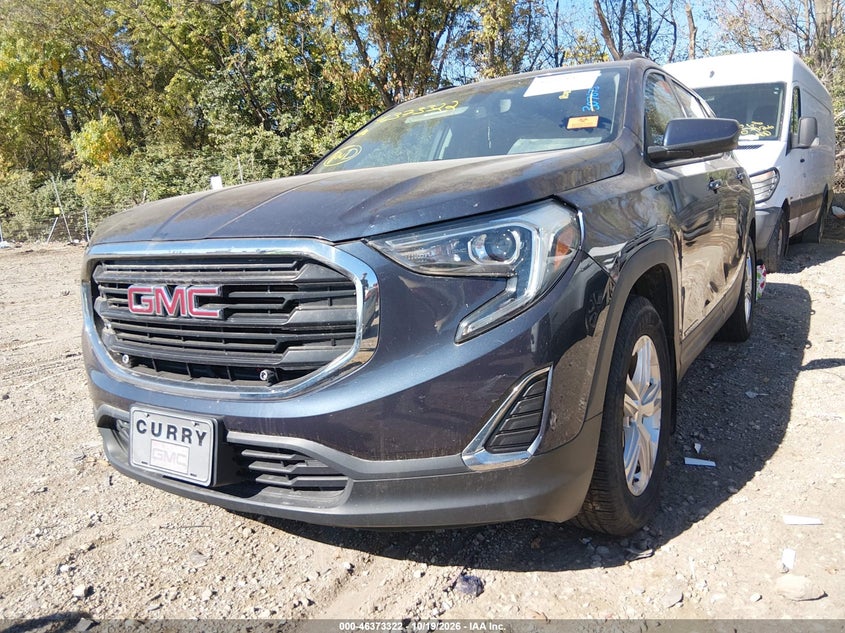 Vin: 3gkalmevxjl307675, lot: 46873655, gmc terrain sle 20182