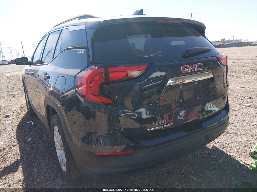 Vin: 3gkalmevxjl307675, lot: 46873655, gmc terrain sle 20183