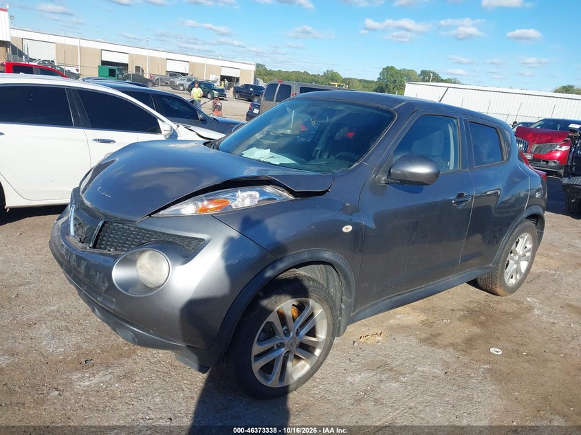 2014 Nissan Juke Sv, Front End, IAAI, VIN JN8AF5MV3ET483435 — photo 2