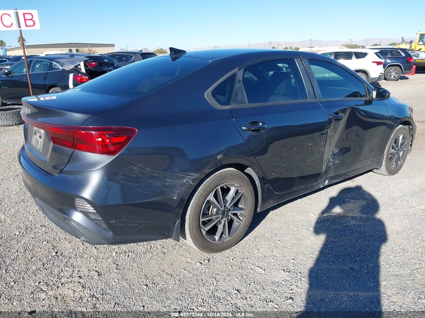 Vin: 3kpf24adxpe549509, lot: 46873677, kia forte lxs 20234