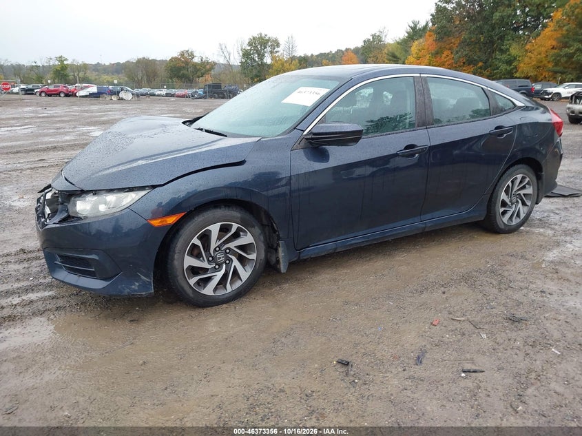Vin: 19xfc2f71ge027713, lot: 46873689, honda civic ex 20162