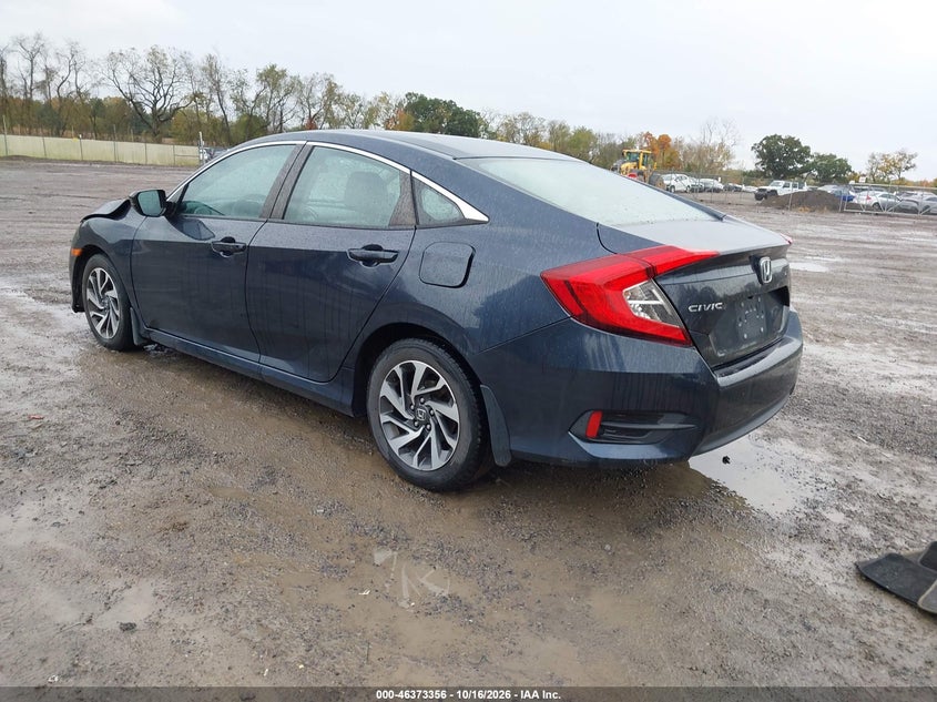 Vin: 19xfc2f71ge027713, lot: 46873689, honda civic ex 20163