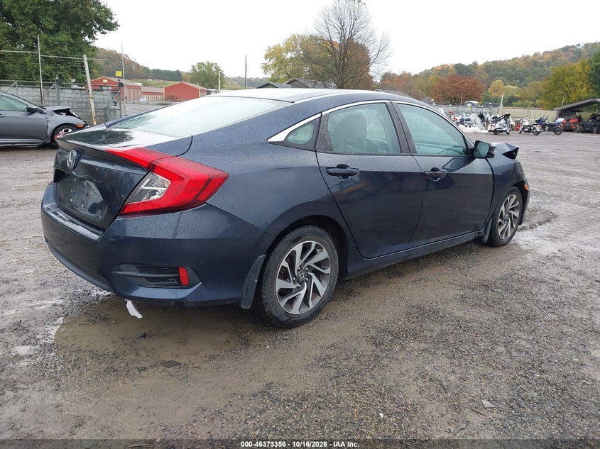 Vin: 19xfc2f71ge027713, lot: 46873689, honda civic ex 20164