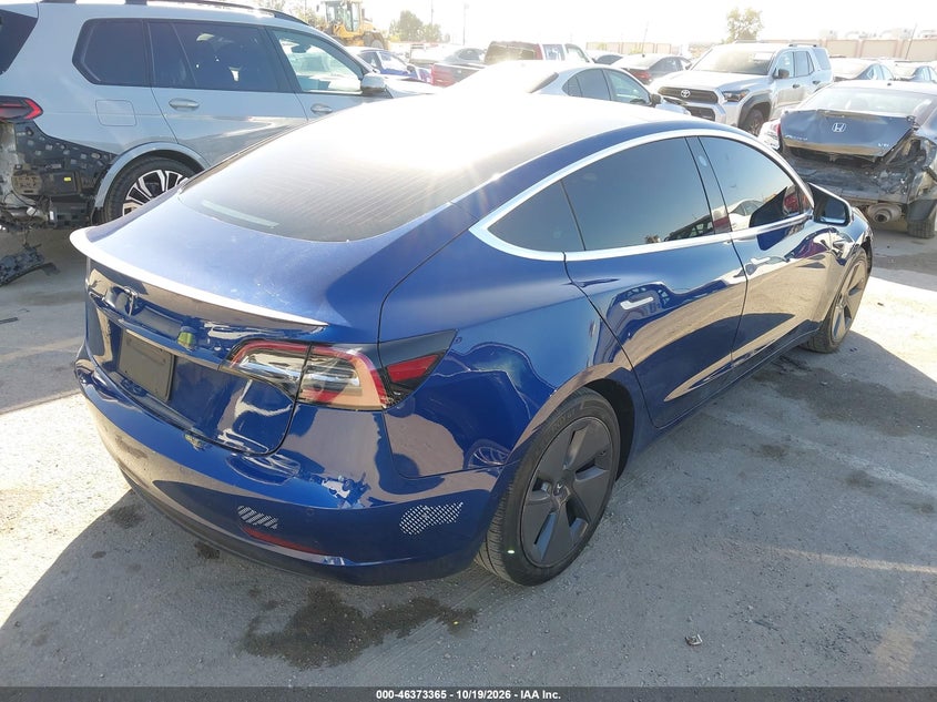 Vin: 5yj3e1ea0kf435546, lot: 46873698, tesla model 3 long range/mid range/standard range/standard range plus 20194
