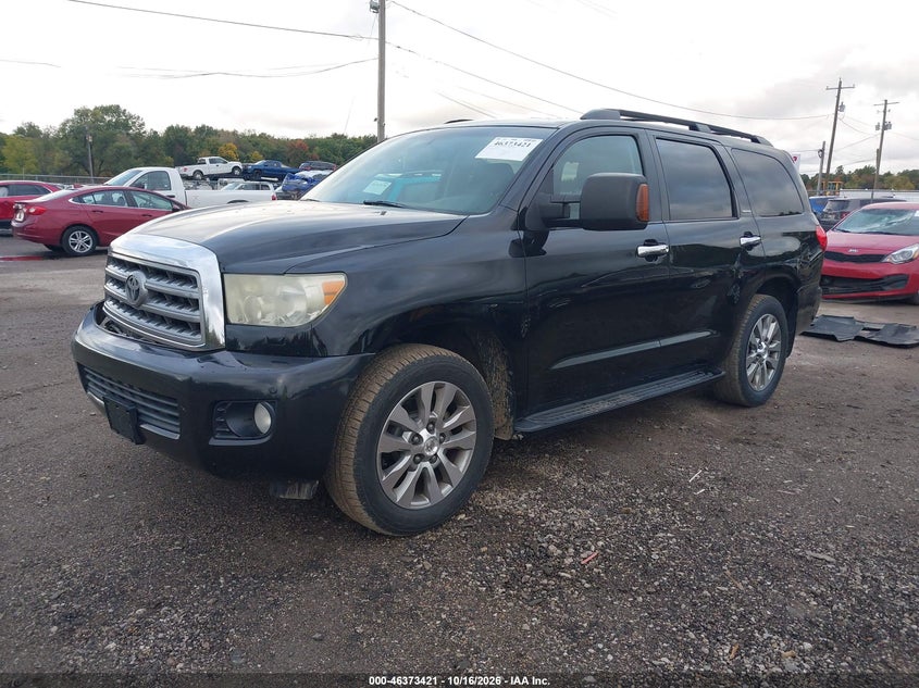 Vin: 5tdjy5g16bs051267, lot: 46873754, toyota sequoia limited 5.7l v8 20112