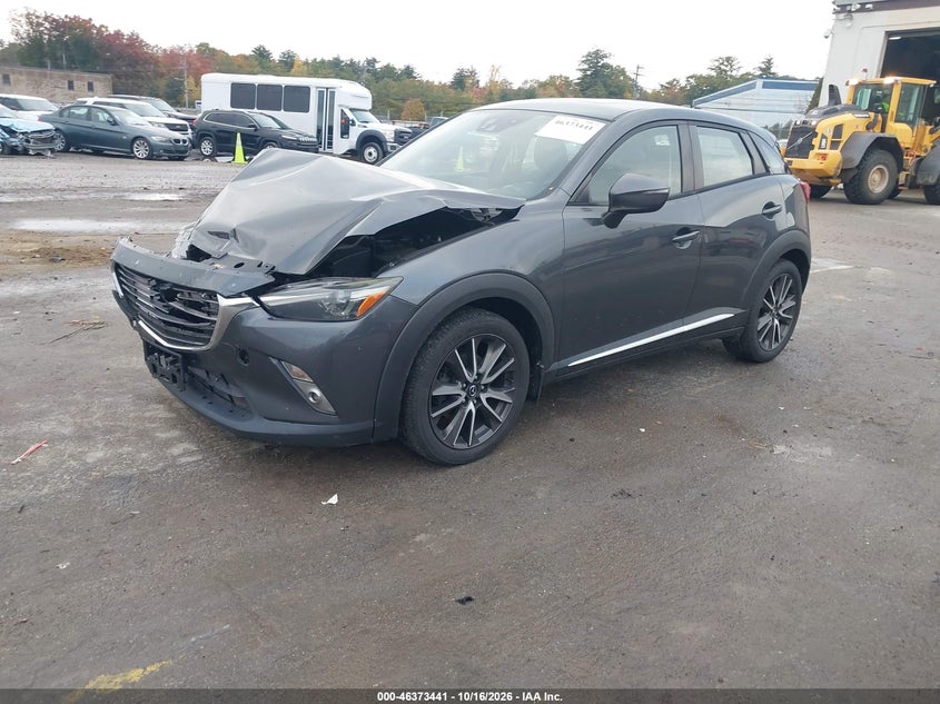 Vin: jm1dkfd78g0127482, lot: 46873774, mazda cx-3 grand touring 20162