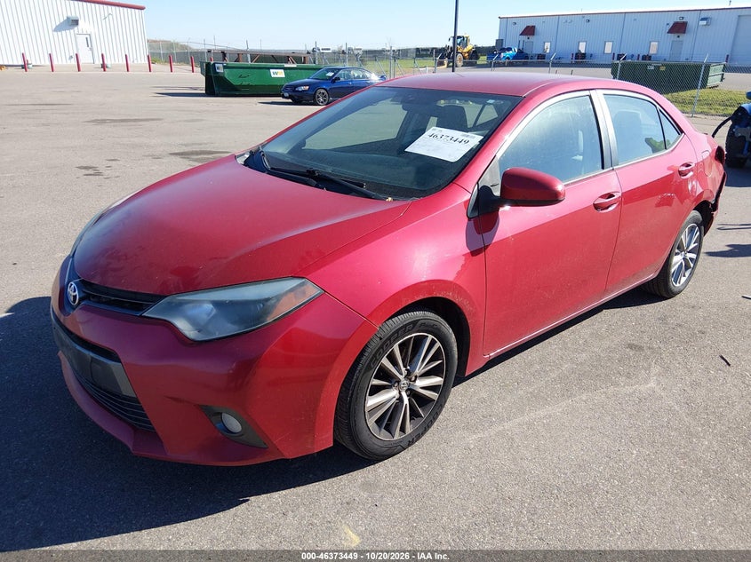 Vin: 2t1burhe0fc418221, lot: 46873782, toyota corolla le plus 20152