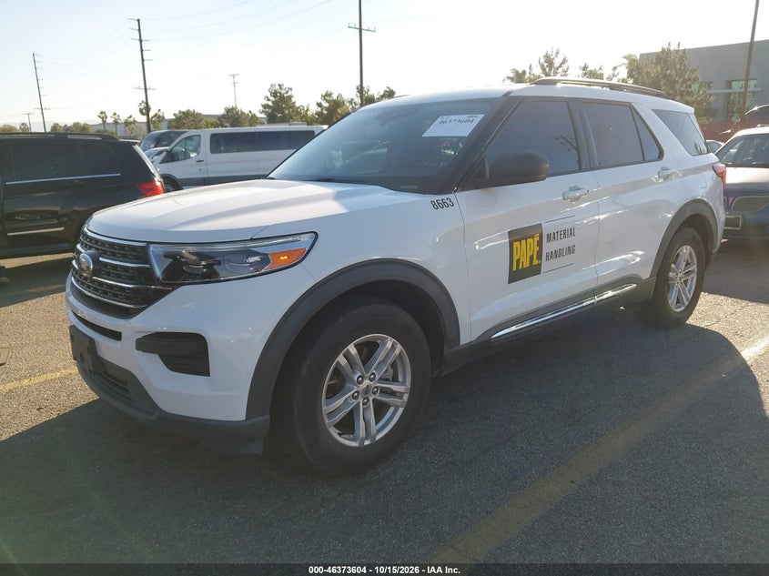 2021 Ford Explorer Xlt, Невідомо, IAAI, VIN 1FMSK7DH6MGB02360 — фото 2