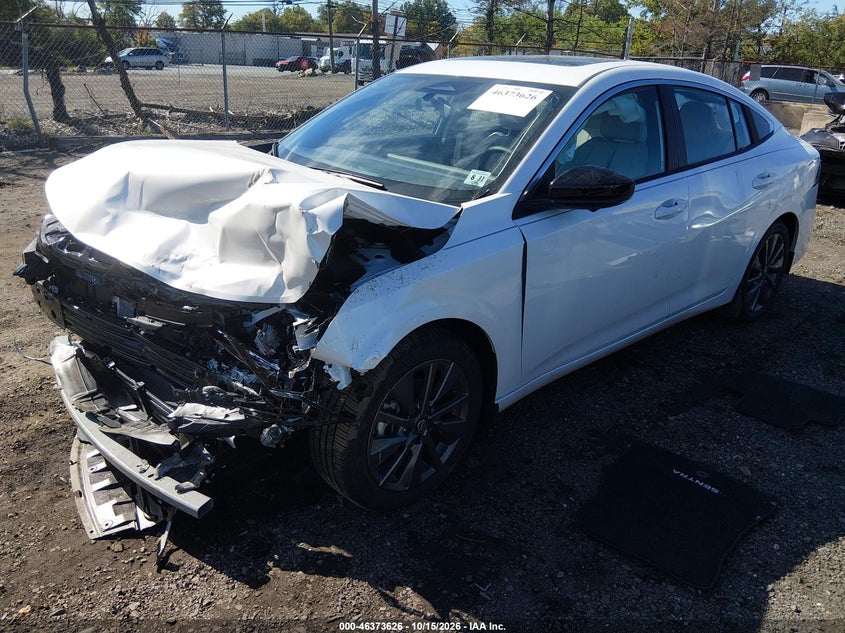 2026 Nissan Sentra Sl, Front End, IAAI, VIN 3N1AB9EW6TY228355 — photo 2