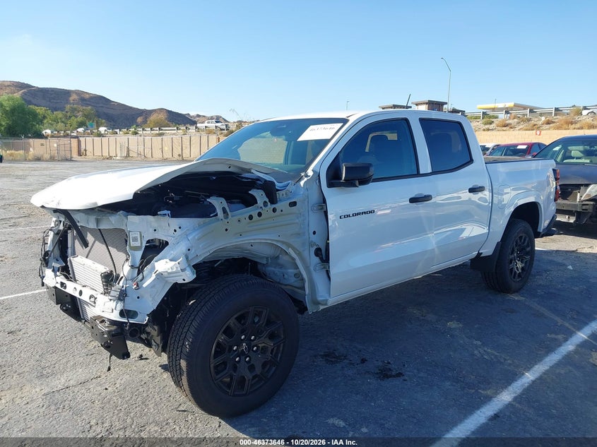 Vin: 1gcpsbek3t1276704, lot: 46873979, chevrolet colorado wt, rwd 20262