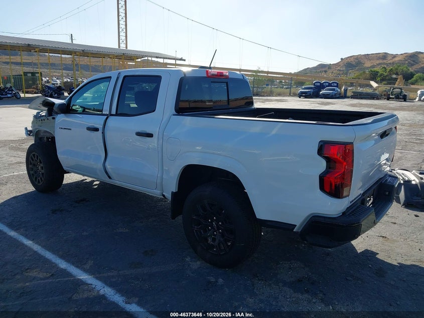Vin: 1gcpsbek3t1276704, lot: 46873979, chevrolet colorado wt, rwd 20263
