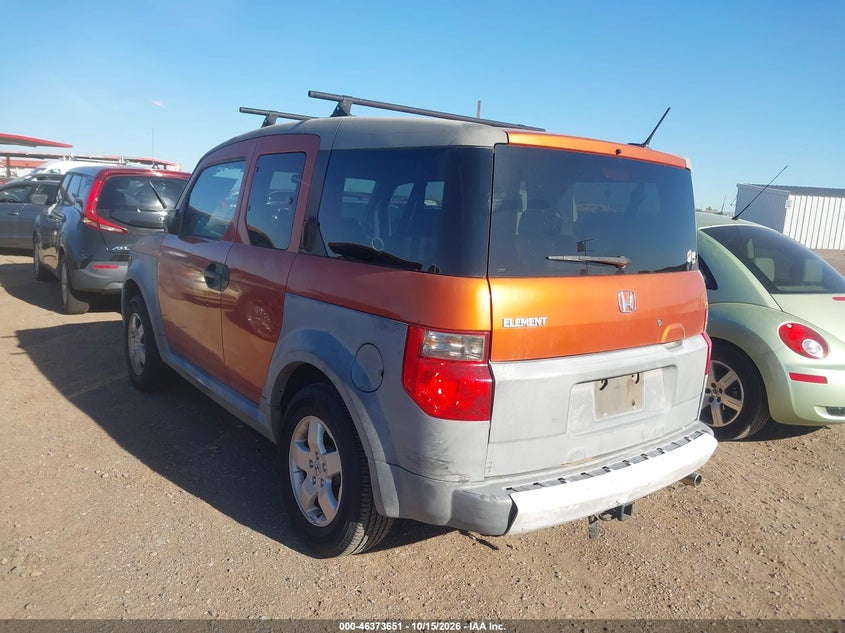 HONDA ELEMENT 2005 VIN 5J6YH18685L004176
