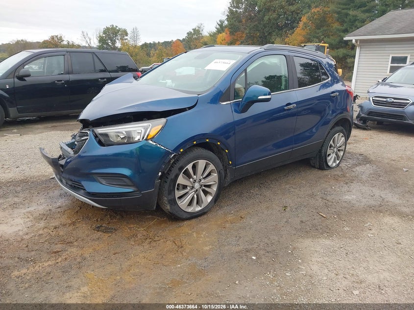 2019 Buick Encore Fwd Preferred, Удар спереди, IAAI, VIN KL4CJASB0KB954621 — фото 2