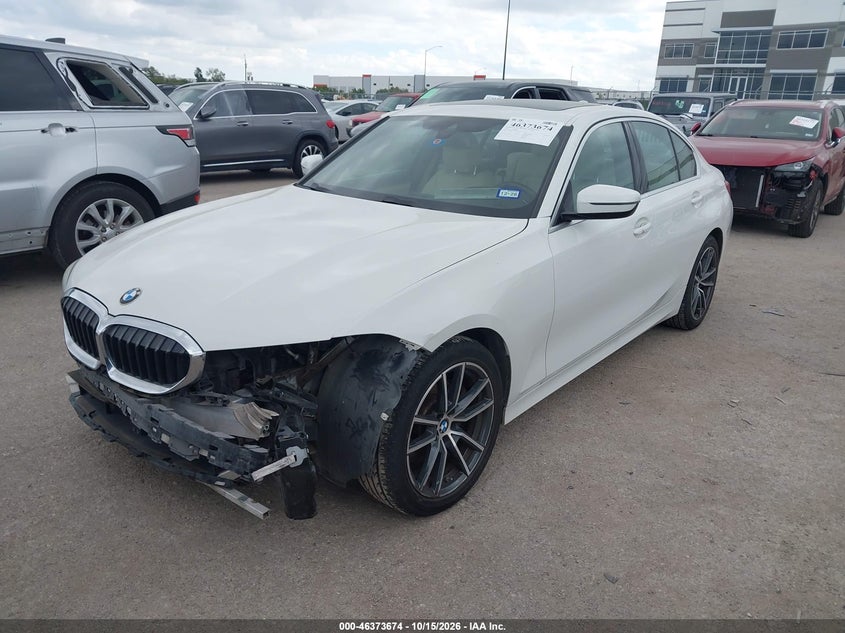 Vin: 3mw5r1j00l8b20968, lot: 46874007, bmw 330i 20202