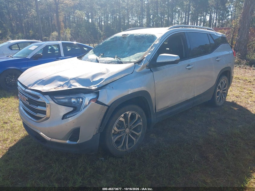 2018 GMC Terrain Slt, Стихия, IAAI, VIN 3GKALPEX5JL141097 — фото 2