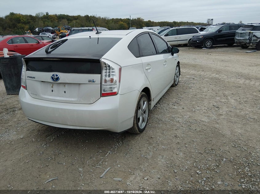 Vin: jtdkn3du8a5092844, lot: 46874030, toyota prius v 20104