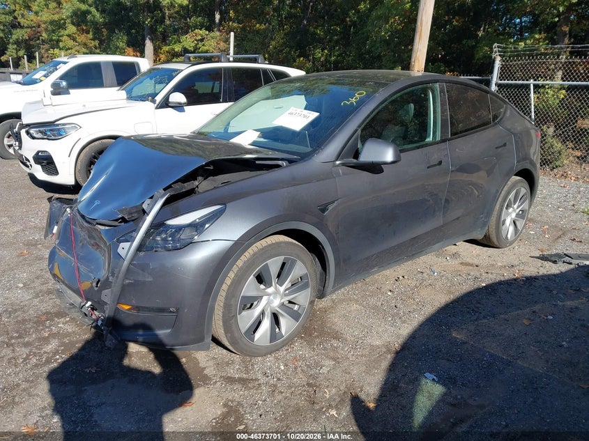 Vin: 7saygaee7pf789223, lot: 46874034, tesla model y awd/long range dual motor all-wheel drive 20232