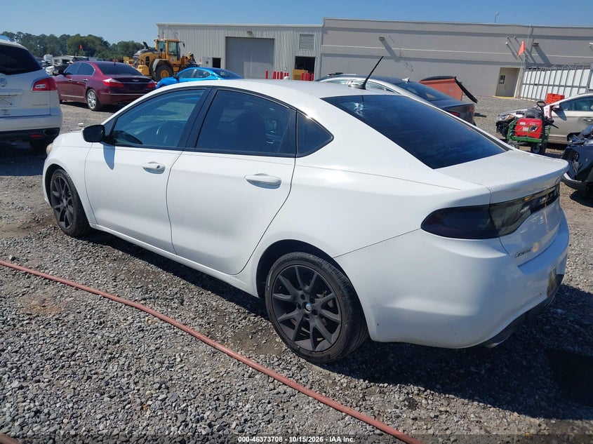 Vin: 1c3cdfbb7ed670250, lot: 46874040, dodge dart sxt 20143
