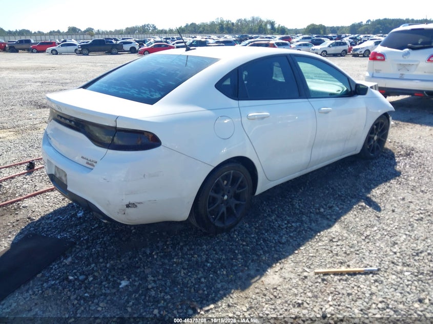Vin: 1c3cdfbb7ed670250, lot: 46874040, dodge dart sxt 20144