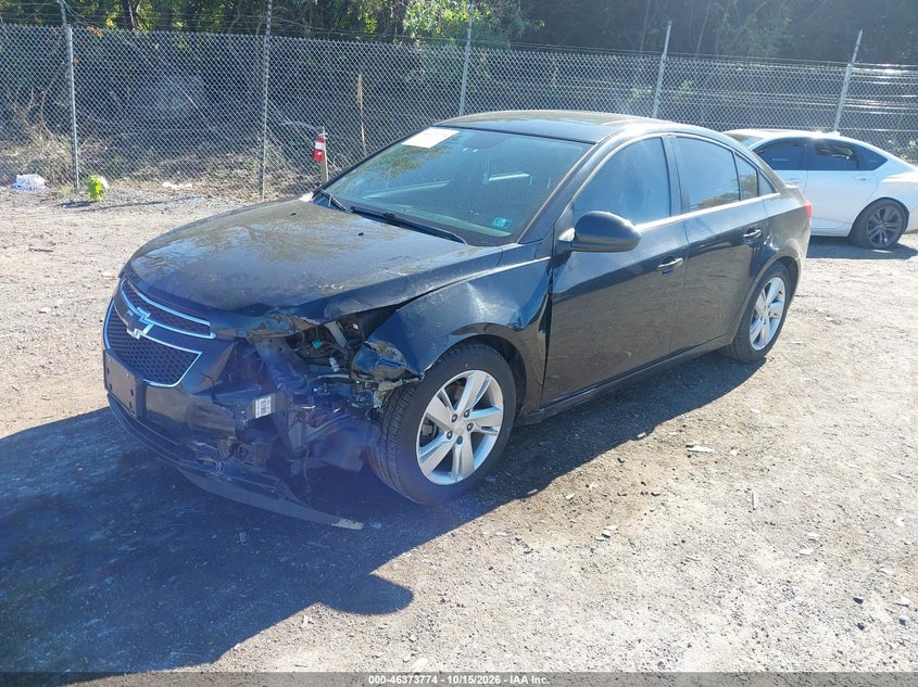 2014 Chevrolet Cruze Diesel, Left Front, IAAI, VIN 1G1P75SZ2E7285911 — photo 2