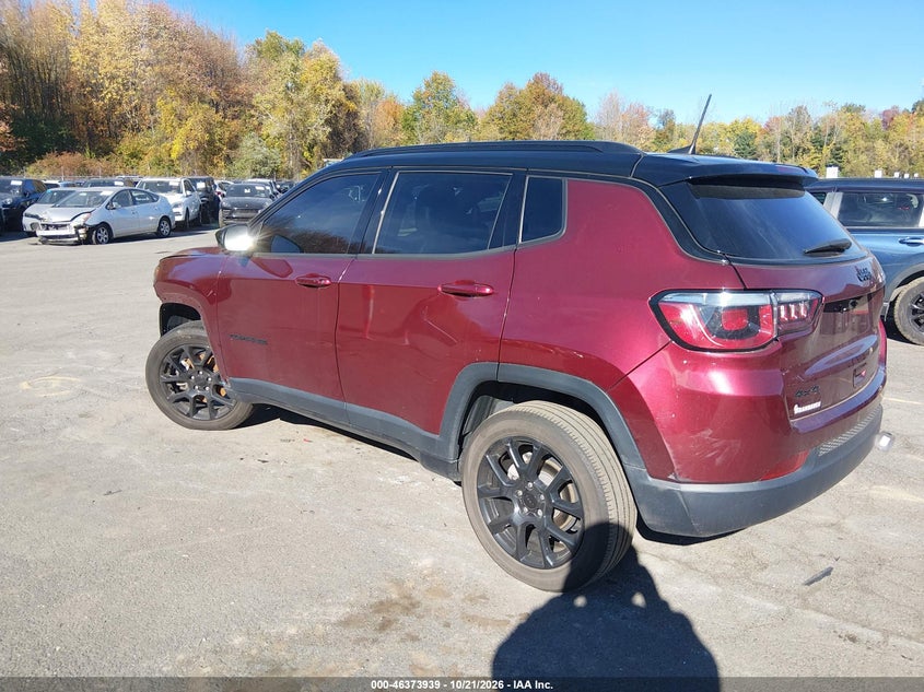 Vin: 3c4njdbb6nt197324, lot: 46874272, jeep compass altitude 4x4 20223