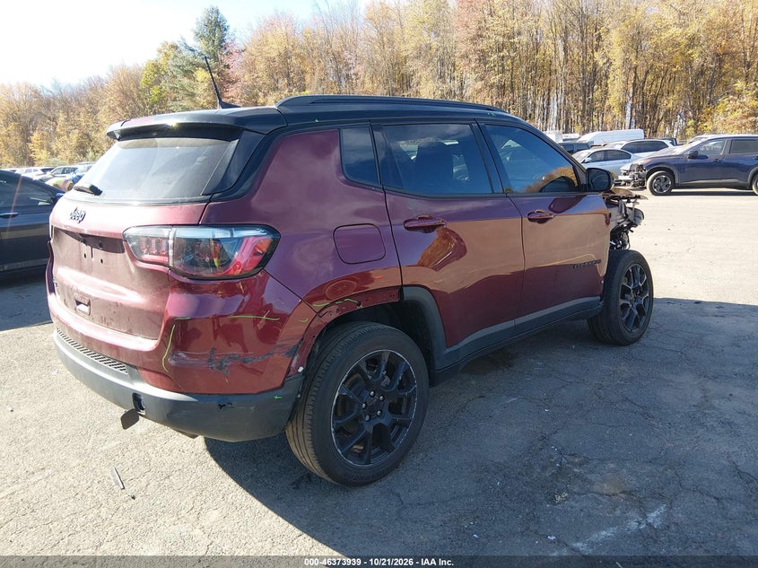 Vin: 3c4njdbb6nt197324, lot: 46874272, jeep compass altitude 4x4 20224