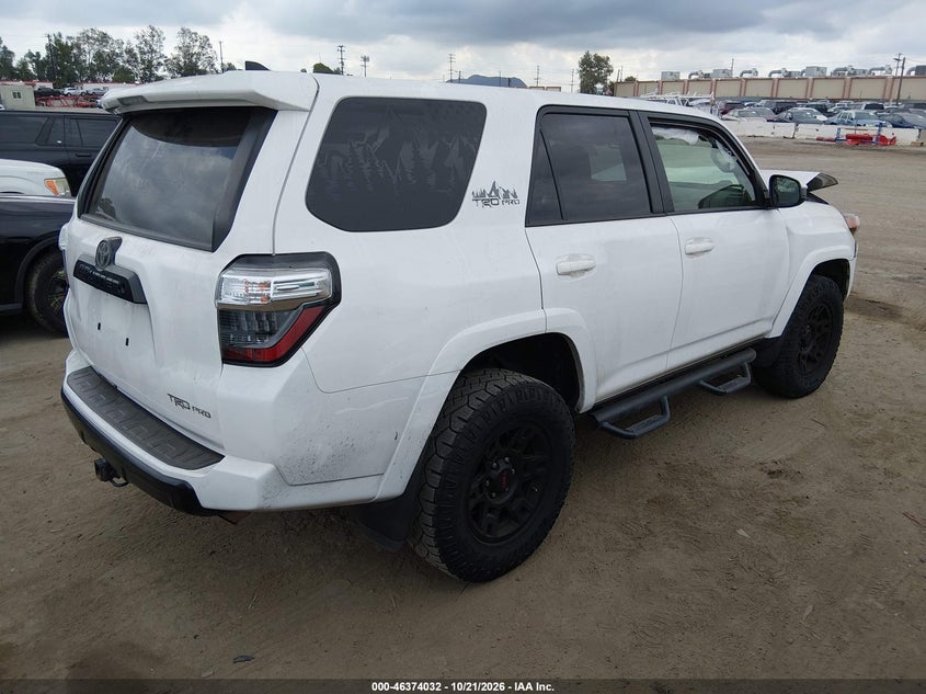 Vin: jtebu5jr7k5689298, lot: 46874365, toyota 4runner trd pro 20194