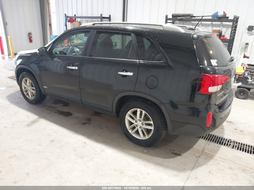 Vin: 5xyktca68fg597597, lot: 46874385, kia sorento lx 20153