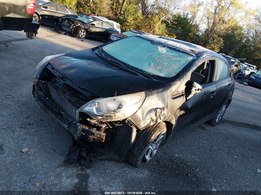 Vin: knadm4a32f6501058, lot: 46874406, kia rio lx 20152