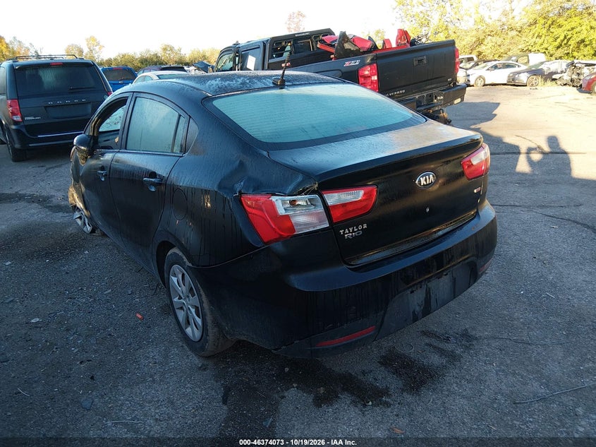 Vin: knadm4a32f6501058, lot: 46874406, kia rio lx 20153