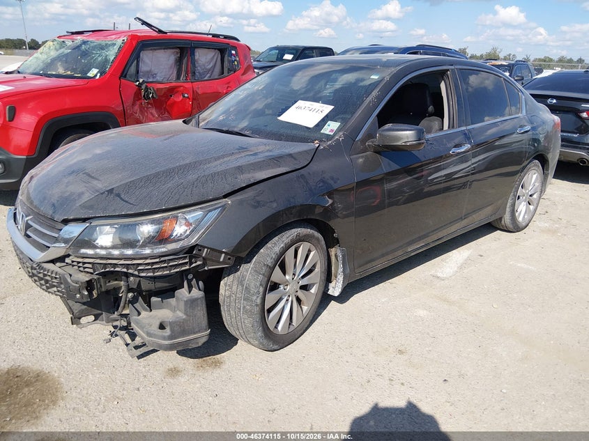 2014 Honda Accord Ex-L, Front End, IAAI, VIN 1HGCR2F87EA159239 — photo 2