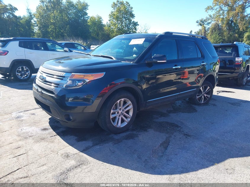 2015 Ford Explorer Xlt, Удар сзади, IAAI, VIN 1FM5K8D81FGC68985 — фото 2