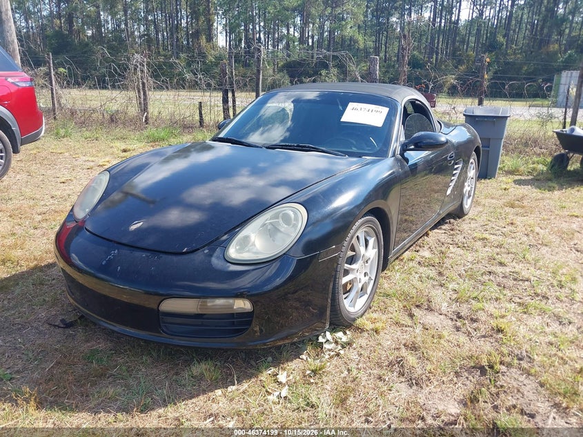 2006 Porsche Boxster, Стихия, IAAI, VIN WP0CA29856U713251 — фото 2