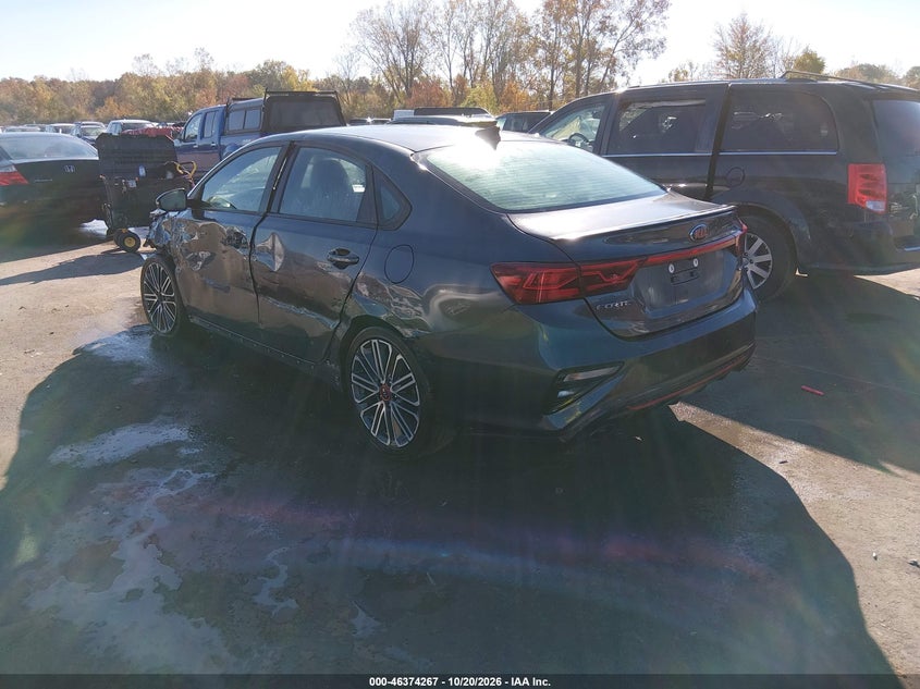 Vin: 3kpf44ac4le168525, lot: 46874600, kia forte gt manual 20203