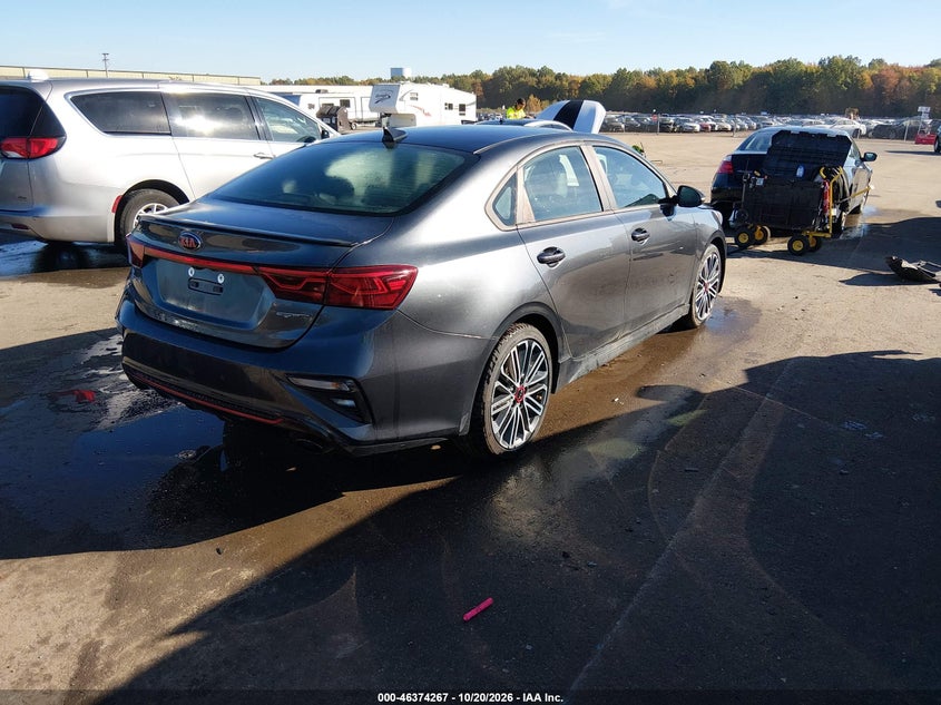 Vin: 3kpf44ac4le168525, lot: 46874600, kia forte gt manual 20204
