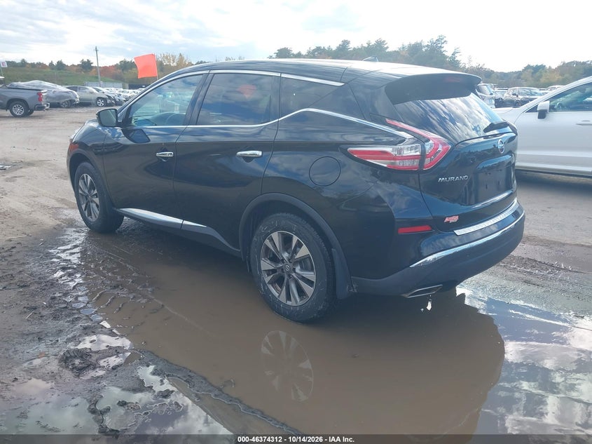 Vin: 5n1az2mh3fn254671, lot: 46874645, nissan murano s 20153