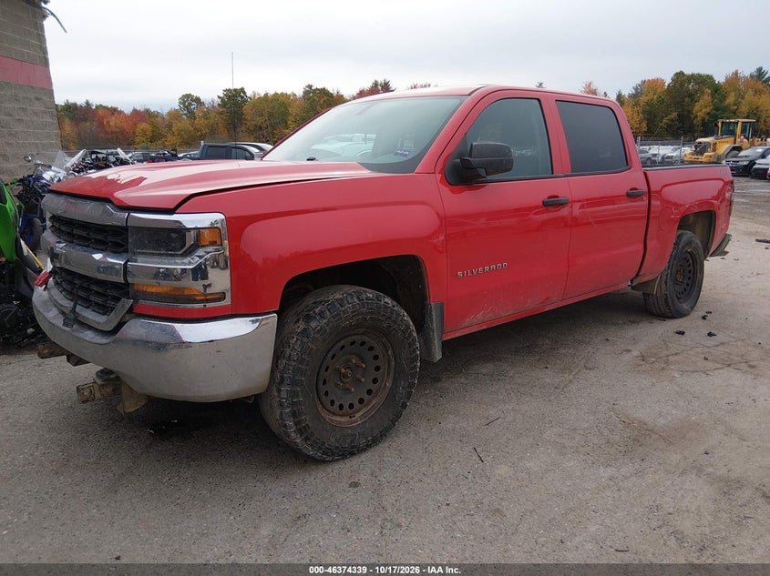 Vin: 3gcuknec9jg559314, lot: 46874672, chevrolet silverado 1500 wt 20182