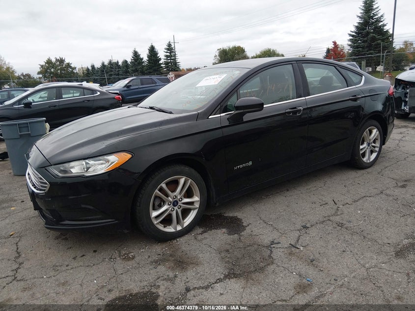 2018 Ford Fusion Hybrid S, Normal Wear & Tear, IAAI, VIN 3FA6P0UU2JR122564 — photo 2