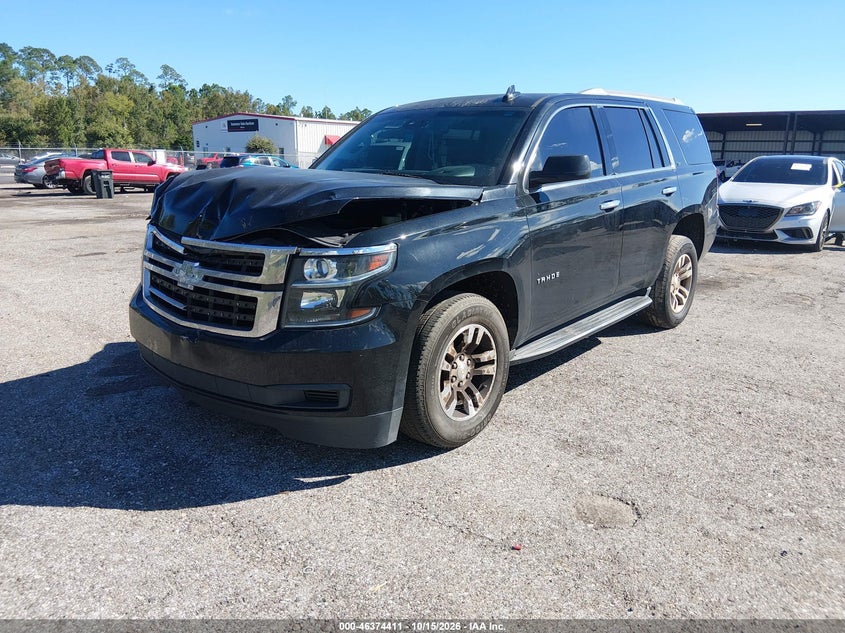 2017 Chevrolet Tahoe Lt, Front End, IAAI, VIN 1GNSCBKC6HR287409 — photo 2