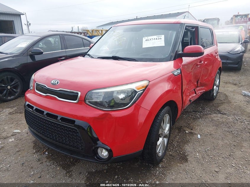 Vin: kndjp3a5xg7828781, lot: 46874758, kia soul + 20162