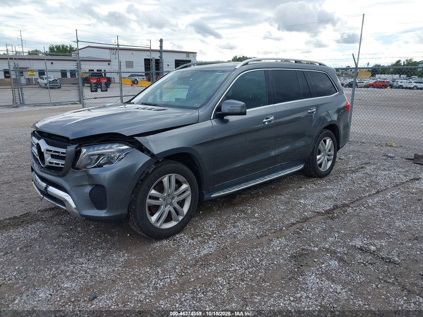 Vin: 4jgdf6ee1ha865472, lot: 46874892, mercedes-benz gls 450 4matic 20172