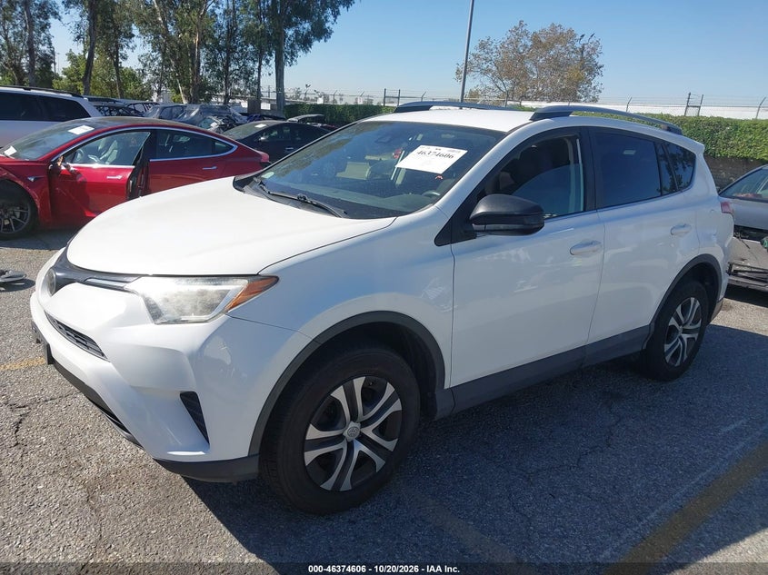 Vin: jtmzfrev9hj704671, lot: 46874939, toyota rav4 le 20172