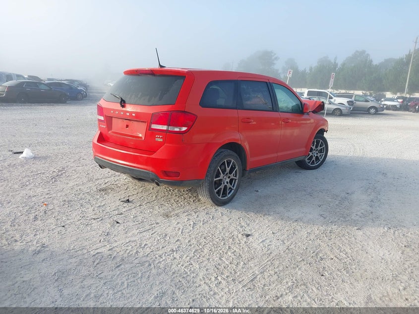 Vin: 3c4pdcegxjt516042, lot: 46874962, dodge journey gt 20184